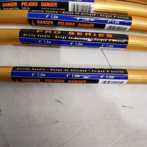 6PK ETTORE METAL UTILITY HANDLE FOR FLOOR SQUEEGEE-TAPERED TIP - 60" - MANGO (MODEL: 034116) image 6