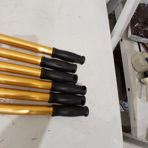 6PK ETTORE METAL UTILITY HANDLE FOR FLOOR SQUEEGEE-TAPERED TIP - 60" - MANGO (MODEL: 034116) image 8