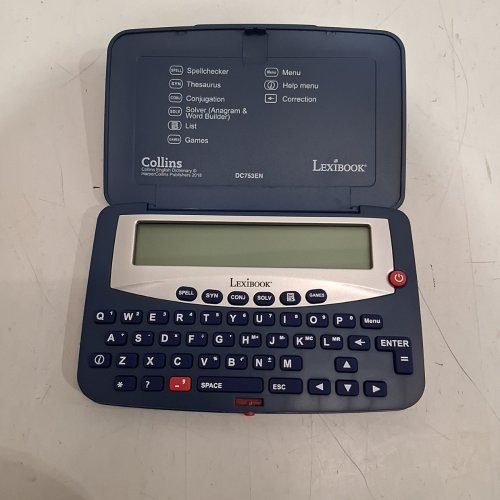LEXIBOOK COLLINS POCKET SPELLCHECKER AND THESAURUS - BLUE (MODEL: DC753EN) image 4