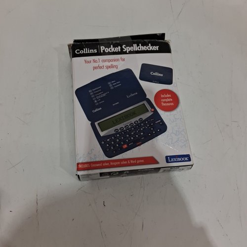 LEXIBOOK COLLINS POCKET SPELLCHECKER AND THESAURUS - BLUE (MODEL: DC753EN) image 7