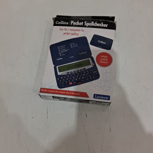 LEXIBOOK COLLINS POCKET SPELLCHECKER AND THESAURUS - BLUE (MODEL: DC753EN) image 8