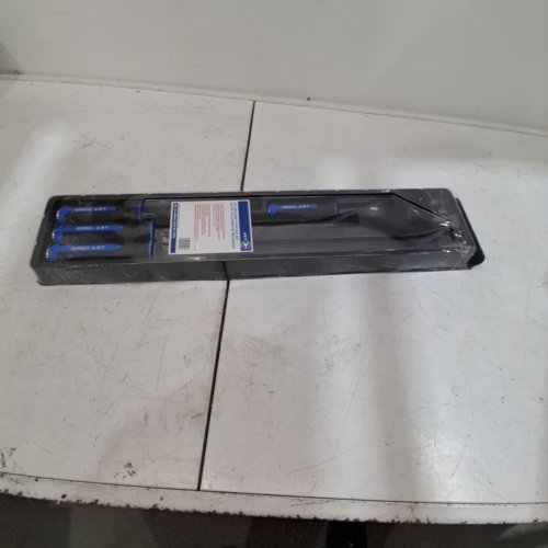 4PC JET MECHANIC'S PRY BAR SET - 8", 12", 18", 24" - BLACK / BLUE (MODEL: JMPB-4S) image 5