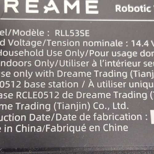 DREAME L40 ULTRA GEN 2 ROBOT VACUUM AND MOP - 25,000PA SUCTION, VOICE & APP CONTROL - BLACK - (MODEL: RLL53SE) image 13