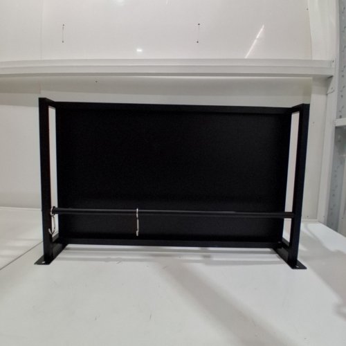 ABCOOL WALL MOUNT KITCHEN ELECTRIC MICROWAVE OVEN HOLDER RACK 24" - BLACK image 5