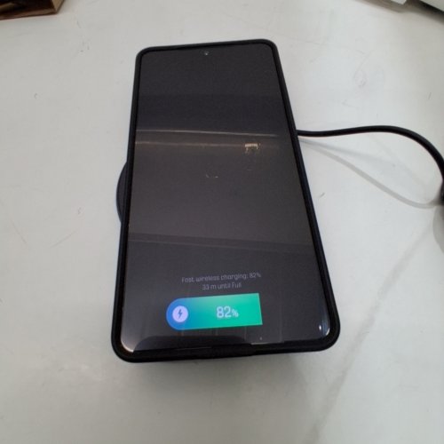 DEALWORTHY QI WIRELESS CHARGING PAD WITH ADAPTER - 10W - BLACK image 2