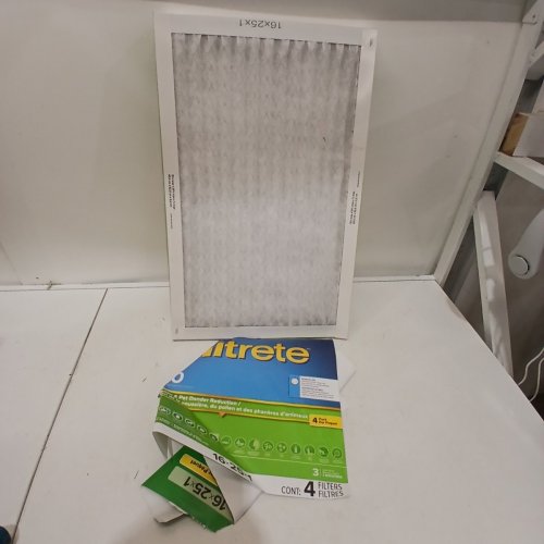 3PK 3M MPR 700 MERV 8 FILTRETE FOR AC / FURNACE - 15" X 25" X 1" - WHITE image 2