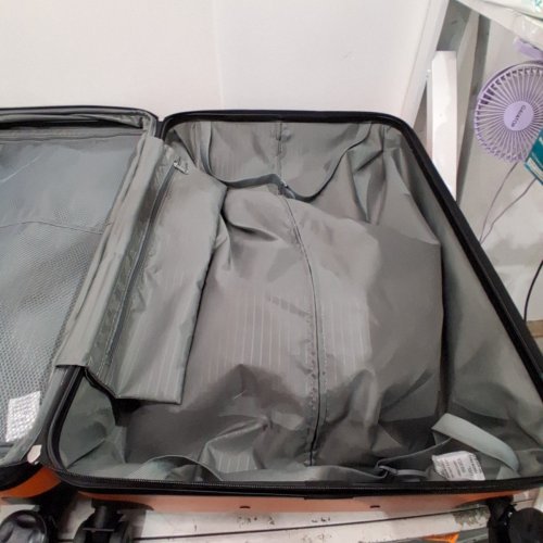 AMAZON BASICS HARDSIDE SPINNER SUITCASE LUGGAGE - 26" - ORANGE (MODEL: LN20164-26) image 4