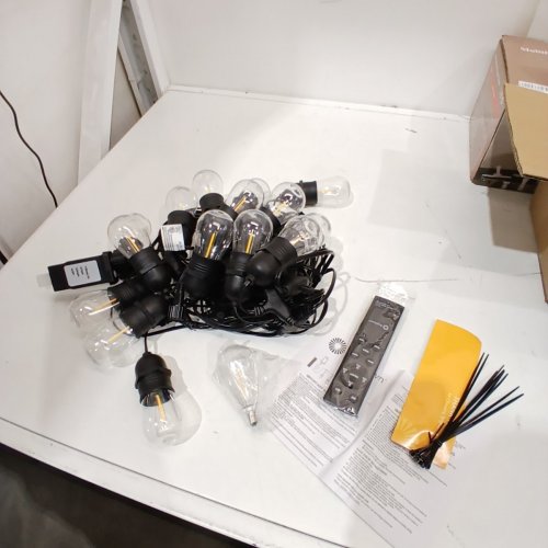 BRIGHTOWN S14 CAFE STRING LIGHTS - 25FT - BLACK image 3