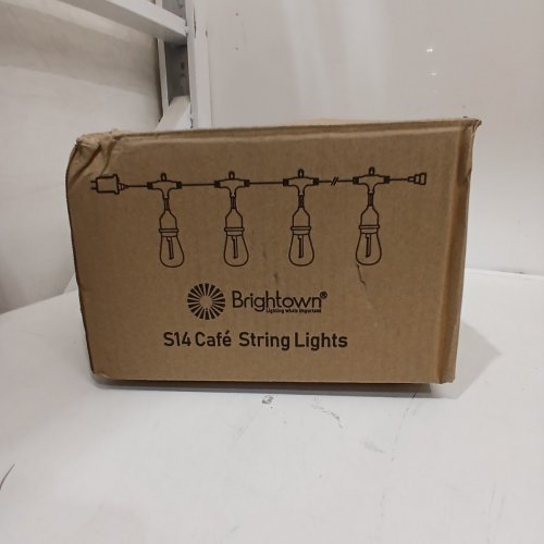 BRIGHTOWN S14 CAFE STRING LIGHTS - 25FT - BLACK image 4