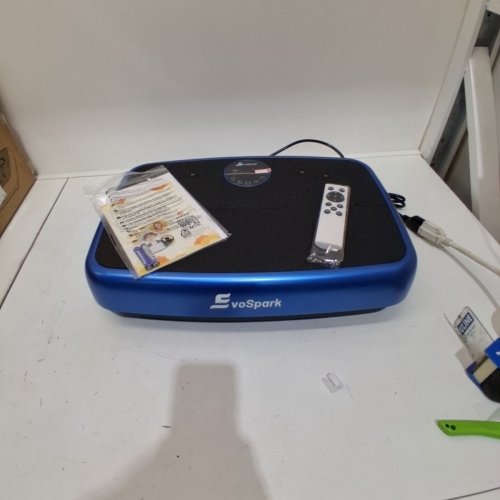 EVOSPARK WHOLE BODY VIBRATION PLATES FOR WEIGHT LOSS AND EXERCISE - 450 LBS CAPACITY - BLUE (MODEL: CAJTF017D-D) image 3