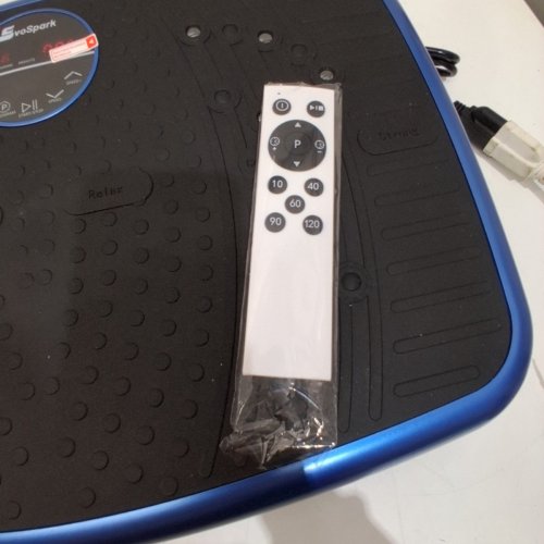 EVOSPARK WHOLE BODY VIBRATION PLATES FOR WEIGHT LOSS AND EXERCISE - 450 LBS CAPACITY - BLUE (MODEL: CAJTF017D-D) image 4