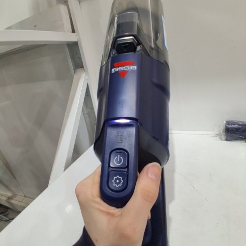 BISSELL POWERCLEAN DUALBRUSH SELF-STANDING VACUUM - 280W - BLUE/BLACK (MODEL: 4196B) image 2
