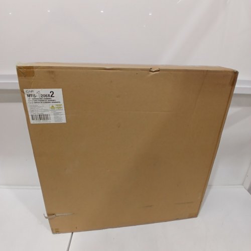 24PK CAP INTERLOCKING FOAM PUZZLE EXERCISE MATS - 24" X 24" X 1/2" -BLACK(MODEL: MTIS-1206X2) image 2