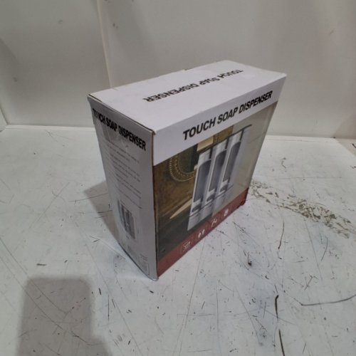 HOARBOEG 3-IN-1 SHOWER SOAP DISPENSER - 13.5OZ PER - BLACK/SILVER (MODEL : 08643936906002) image 5