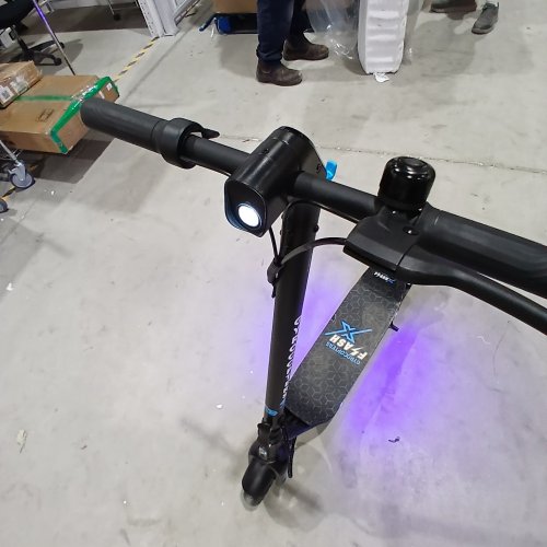 GYROCOPTERS FLASHX ELECTRIC SOOTER WITH SMART ANTI-THEFT LOCK APP - 30KM/H - BLACK/BLUE - (MODEL: FLASHX) image 3