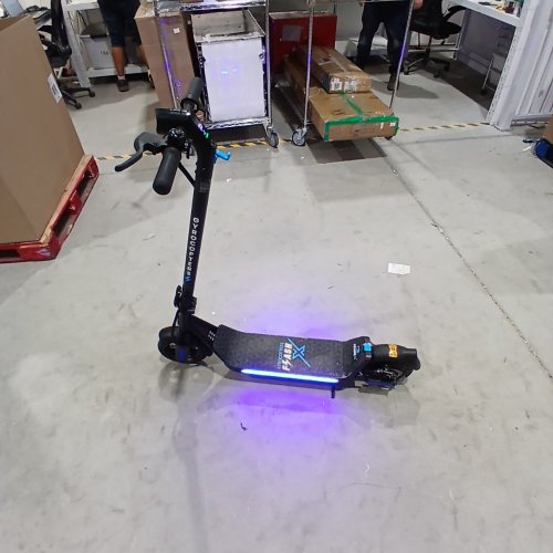 GYROCOPTERS FLASHX ELECTRIC SOOTER WITH SMART ANTI-THEFT LOCK APP - 30KM/H - BLACK/BLUE - (MODEL: FLASHX) image 5