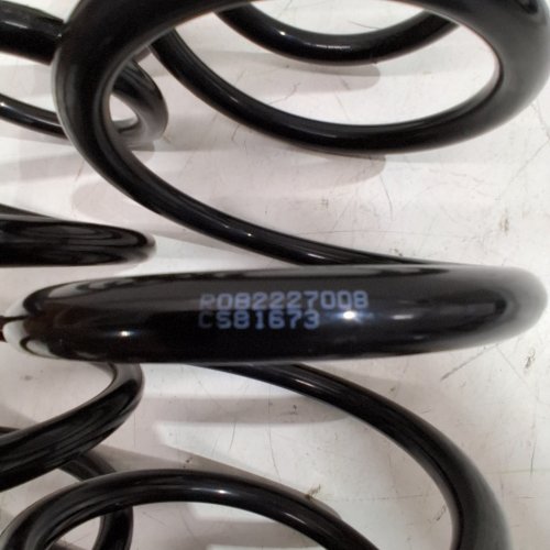 2PC AUTOMOTIVE HEAVY DUTY COIL SPRINGS - FITS SELECT MODELS - BLACK image 5