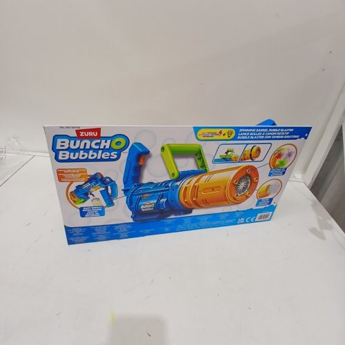 ZURU BUNCH O BUBBLES MOTORIZED BUBBLE BLASTER - 30,000 BUBBLES/MINUTE - BLUE/ORANGE (MODEL : 1851658) image 3