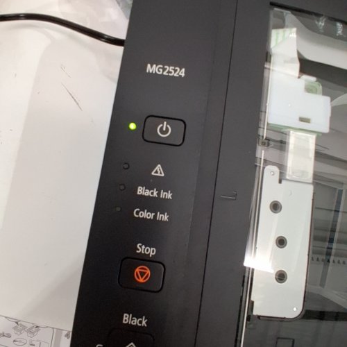 CANON PIXMA PHOTO ALL-IN-ONE INKJET PRINTER WITH SCANNER & COPIER - BLACK (MODEL: K10392) image 2