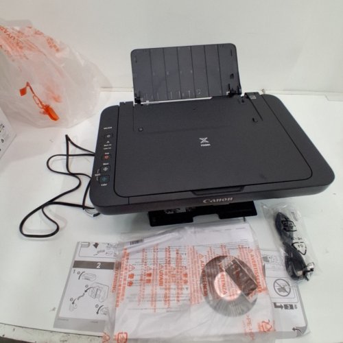 CANON PIXMA PHOTO ALL-IN-ONE INKJET PRINTER WITH SCANNER & COPIER - BLACK (MODEL: K10392) image 3