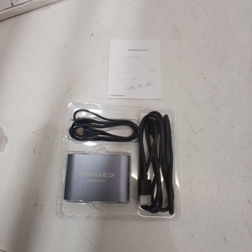 3-IN-1 AVEDIO LINKS ALUMINUM 3 PORT HDMI 2.0 SWITCH WITH 4FT HDMI CABLE image 2