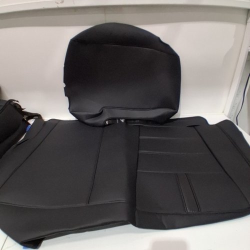 16pc COVERDREAM SEAT COVERS FOR 2015-2020 FORD F150 SUPERCREW - BLACK image 4