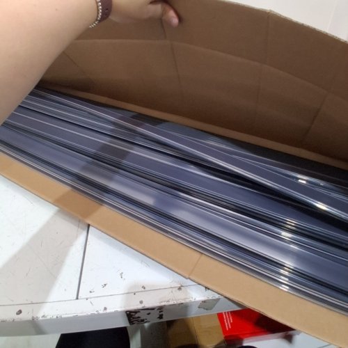 50PK ESL SOLUTIONS ESL CLIP-IN SHELF EDGE MOLDING - 47.625" - BLACK image 3