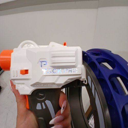 ZING SPORTZ SPIRAL POWER POPPER - 65FT RANGE / 20M - WHITE / ORANGE image 2