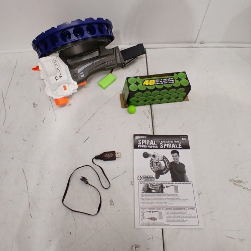 ZING SPORTZ SPIRAL POWER POPPER - 65FT RANGE / 20M - WHITE / ORANGE image 4