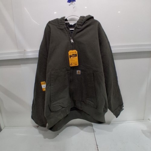 CARHARTT MEN'S ACTIVE JACKET - 5XL - GREEN (MODEL: J130-M) image 2