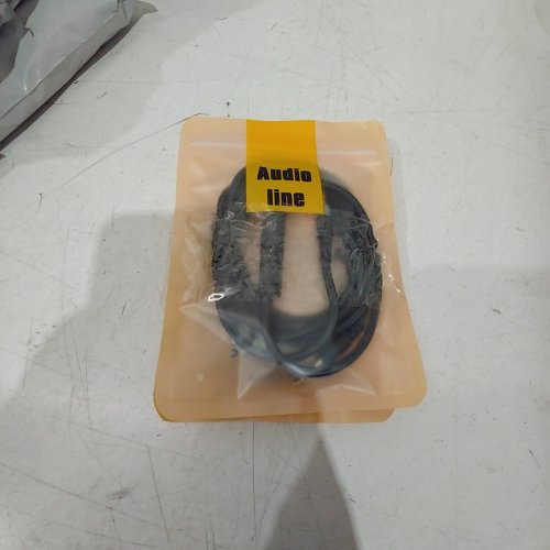 2 AUX HEADPHONE CABLE WITH VOLUME CONTROL & MUTE - BLACK image 3