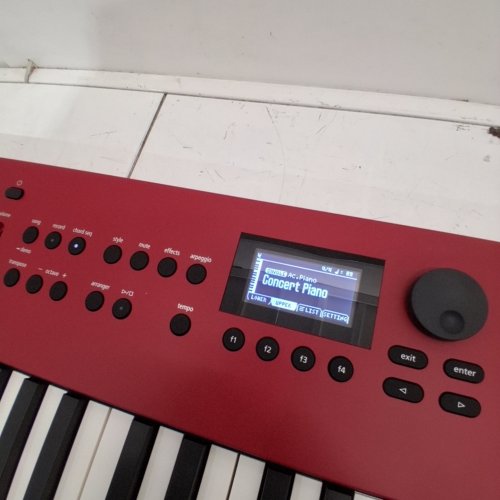 ROLAND GO:KEYS 3 KEYBOARD PIANO WITH 61 KEYS, BLUETOOTH AND MIDI SUPPORT, AND BUILT-IN STEREO SPEAKERS - DARK RED (MODEL: GOKEYS3-RD) image 2
