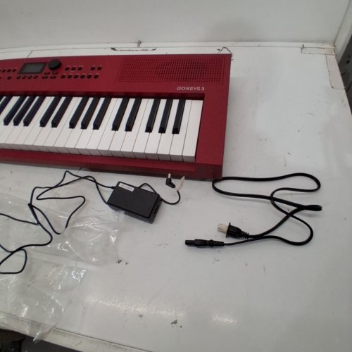 ROLAND GO:KEYS 3 KEYBOARD PIANO WITH 61 KEYS, BLUETOOTH AND MIDI SUPPORT, AND BUILT-IN STEREO SPEAKERS - DARK RED (MODEL: GOKEYS3-RD) image 4