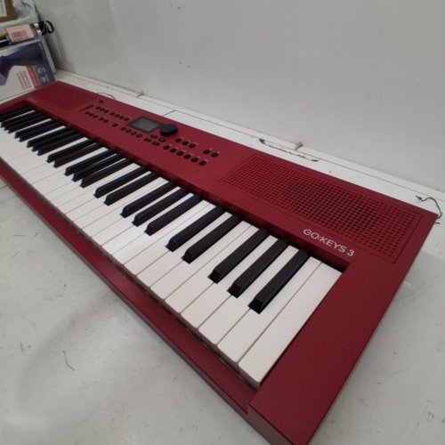 ROLAND GO:KEYS 3 KEYBOARD PIANO WITH 61 KEYS, BLUETOOTH AND MIDI SUPPORT, AND BUILT-IN STEREO SPEAKERS - DARK RED (MODEL: GOKEYS3-RD) image 5