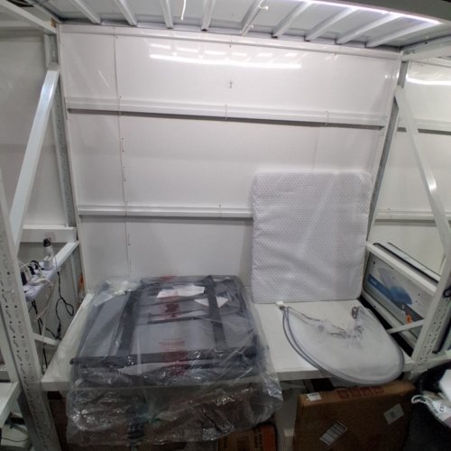JESTONTEN TWIN BASSINET WITH MOSQUITO NET AND STORAGE BASKET - LIGHT GREY / STAR PATTERN (MODEL: S001) image 2
