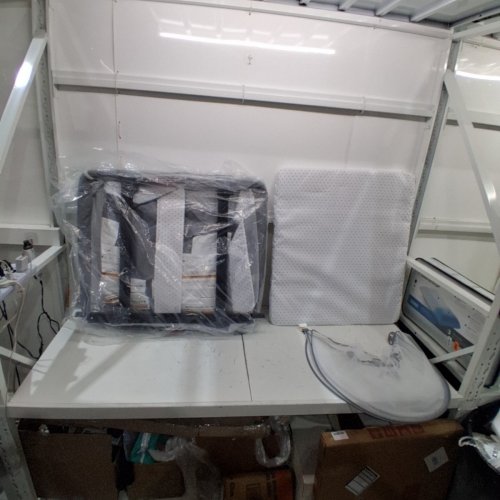 JESTONTEN TWIN BASSINET WITH MOSQUITO NET AND STORAGE BASKET - LIGHT GREY / STAR PATTERN (MODEL: S001) image 4