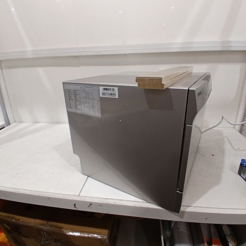 DANBY COUNTERTOP DISHWASHER WITH 6 PLACE SETTINGS WITH STAINLESS STEEL INTERIOR WITH 8 WASH CYCLES WITH QUICK CONNECT AND DELAY START - SILVER (MODEL: DDW631SDB) image 6