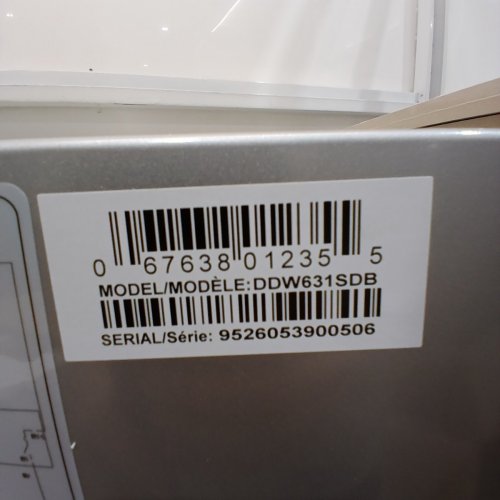 DANBY COUNTERTOP DISHWASHER WITH 6 PLACE SETTINGS WITH STAINLESS STEEL INTERIOR WITH 8 WASH CYCLES WITH QUICK CONNECT AND DELAY START - SILVER (MODEL: DDW631SDB) image 7