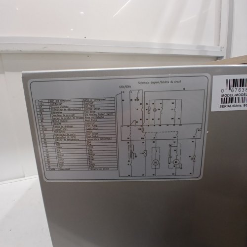DANBY COUNTERTOP DISHWASHER WITH 6 PLACE SETTINGS WITH STAINLESS STEEL INTERIOR WITH 8 WASH CYCLES WITH QUICK CONNECT AND DELAY START - SILVER (MODEL: DDW631SDB) image 8