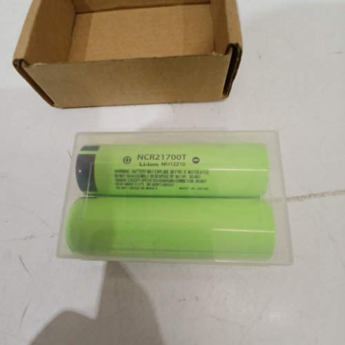 2PC LI-ION 217 OEM BATTERIES WITH 5,000MAH - GREEN (MODEL: NCR21700T) image 3