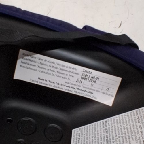 DIONO SOLANA ESSENTIALS BACKLESS BOOSTER SEAT - BLUE SURGE (MODEL: 32065-NA-01) image 2