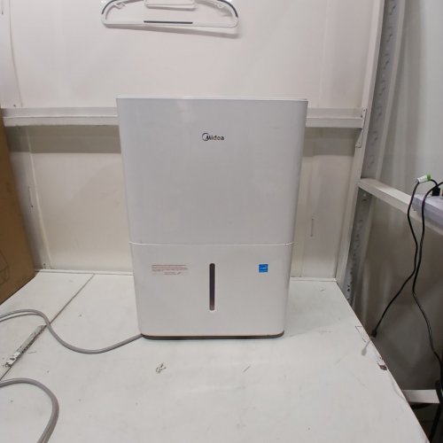 MIDEA ENERGY STAR CERTIFIED DEHUMIDIFIER WITH REUSABLE AIR FILTER AND APP CONTROL - 4,500 SQ.FT - 23.6L - WHITE (MODEL: MAD50C1AWS-A) image 3