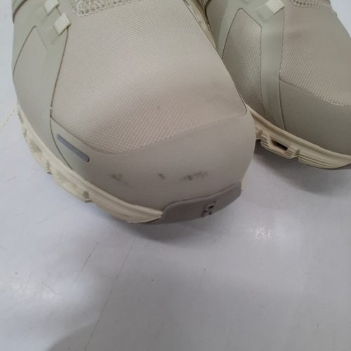 MEN'S ON CLOUD 6 WATERPROOF RUNNING SHOES - 12 - PEBBLE / GHOST (MODEL: CLOUD 6 WP) image 4