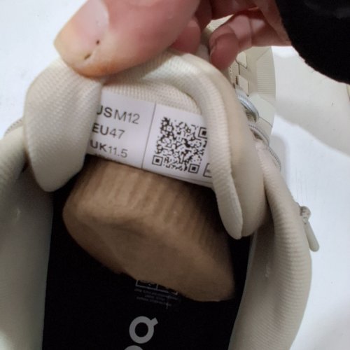 MEN'S ON CLOUD 6 WATERPROOF RUNNING SHOES - 12 - PEBBLE / GHOST (MODEL: CLOUD 6 WP) image 5