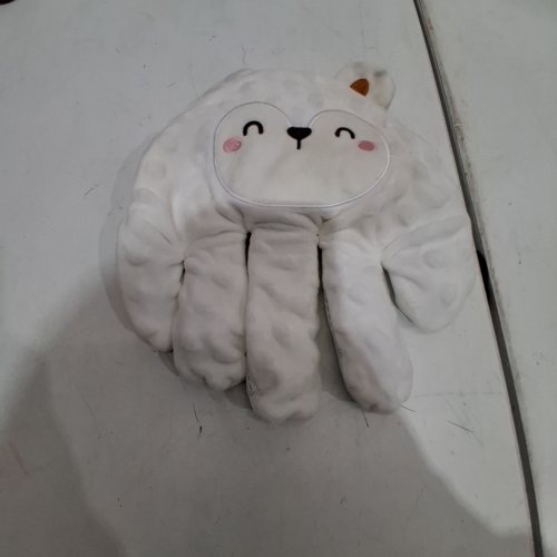 BABY SOOTHING HAND PALM SLEEPING AID - CREAM BEAR image 2