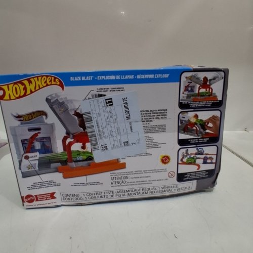 HOT WHEELS BLAZE BLAST PLAYSET - RED/GREY (MODEL: FJN36) image 3