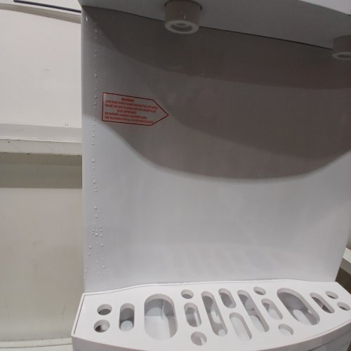 FRIGIDAIRE TOP-LOAD HOT & COLD WATER COOLER/DISPENSER - FITS 3-5 GALLON BOTTLES - WHITE (MODEL: EFWC498) image 4