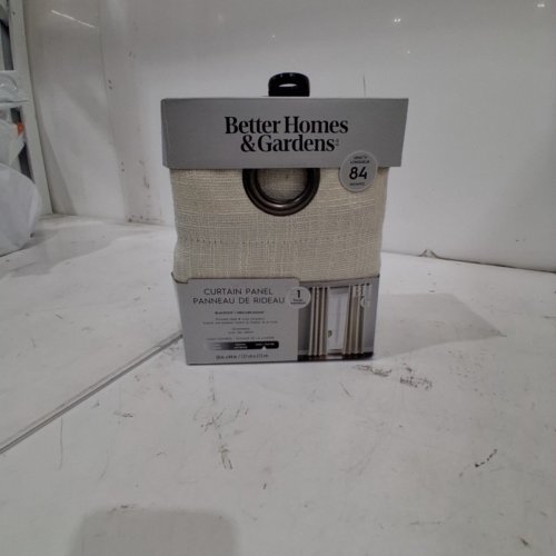 BETTER HOMES & GARDENS BLACKOUT CURTAIN PANEL - 50" X 84" - BEIGE (MODEL:BHSS2804867001) image 3