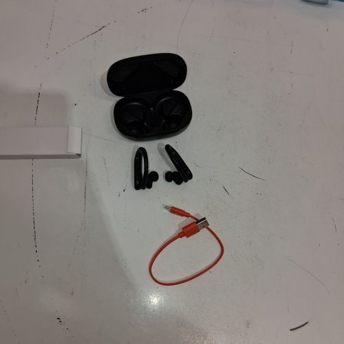 JBL BY HARMAN ENDURANCE PEAK 3 - TRUE WIRELESS HEADPHONES, WATER AND DUST PROOF IN EAR HEADPHONES WITH 50 HOURS OF PLAYBACK TIME - -BLACK (MODEL: JBLENDURPEAK3BLKAM) image 3