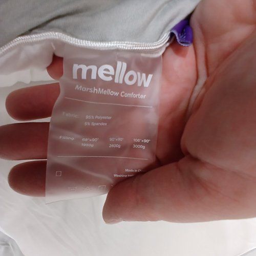 MELLOW CLASSIC CLOUD SOFT COMFORTER - KING - GREY image 4